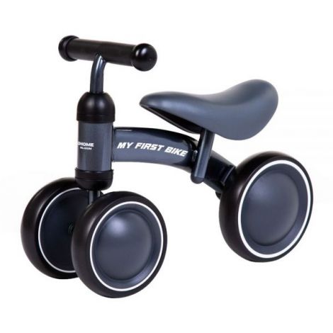 Bicicleta copii 2-5 ani, fara pedale, Gri, CHILDHOME CHCWBBNG - imagine 7